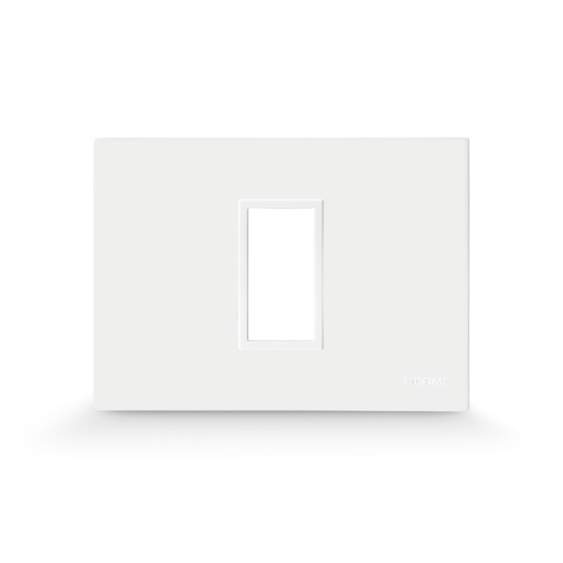 WHITE WIDE FRONTPLATE