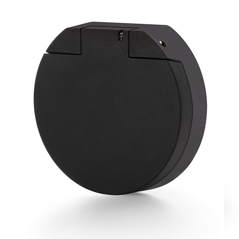 IP55 BLACK ROUND COVER FOR T2 SOCKET