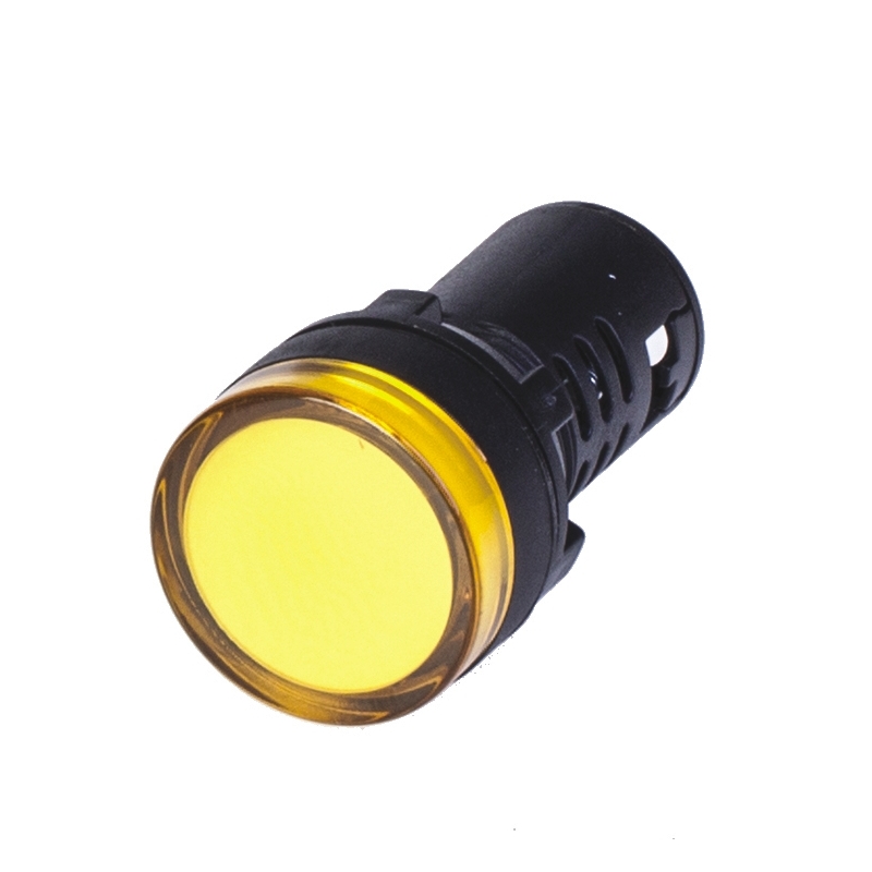 ø22mm YELLOW/RED LED