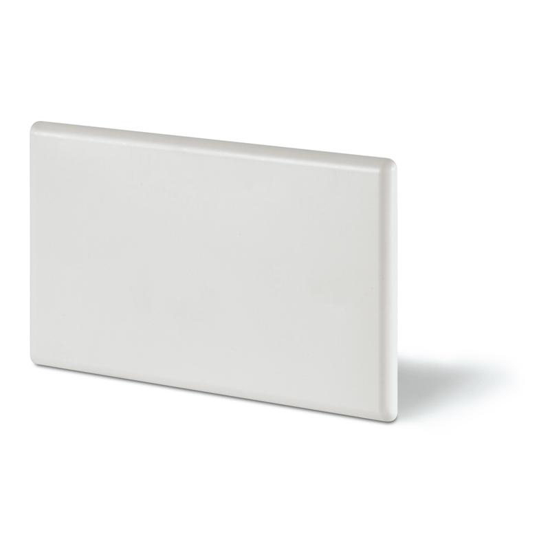 108x74mm WHITE THERMOPLASTIC